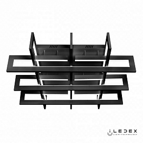 Потолочная люстра iLedex Stalker 9082-800*800-X 192W BK