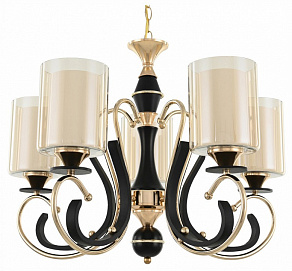 Подвесная люстра Arte Milano Florentia-2237 302237/5 Bk/Gd