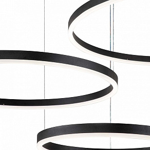 Подвесной светильник Indigo Galass 14001/3P Black