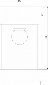 Накладной светильник Elektrostandard Atrani 35085/F