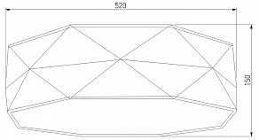 Накладной светильник TK Lighting Kantoor 1567 Kantoor
