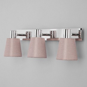 Бра Eurosvet Culver 20080/3 хром/бежевый