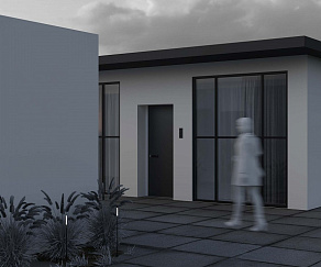 Наземный высокий светильник Maytoni Outdoor Flare S O524FL-L2PT3K