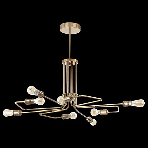 Люстра на штанге Ideal Lux Triumph TRIUMPH SP8 OTTONE ANTICO