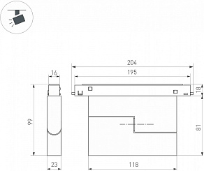 Накладной светильник Arlight MAG-ORIENT 049994