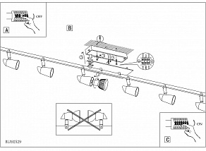 Спот Eglo Tabbio 92529