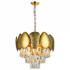 Подвесной светильник Natali Kovaltseva Chic CHIC 81437/6C GOLD
