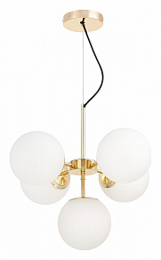 Подвесная люстра LUMINA DECO  LDP 6041-5 GD