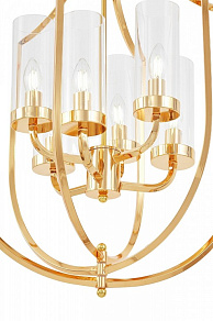 Подвесная люстра LUMINA DECO Trulia LDP 8006-6 F.GD