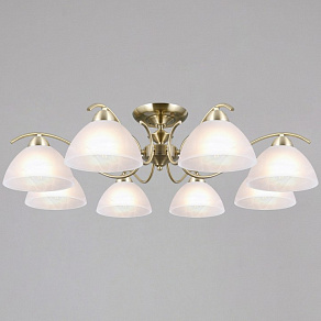 Люстра на штанге ILLUMICO  IL0905-8CSQ-26 AB ELITE