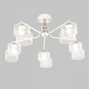 Люстра на штанге Imex MD.4252 MD.4252-5-S-WH+CH