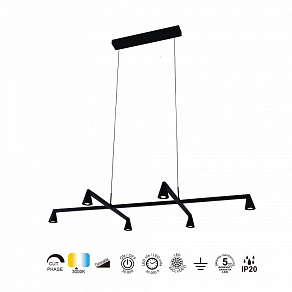 Подвесная люстра Mantra Africa 9409