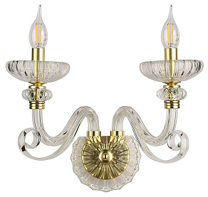 Бра Newport ANNETTE 8622/A mat.soft gold clear