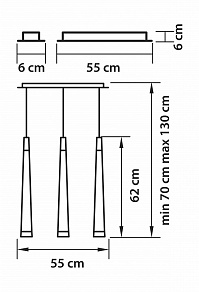 Подвесной светильник Lightstar Punto 807033