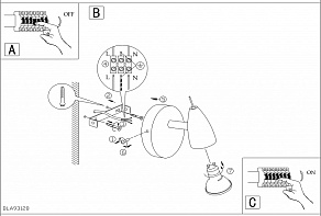 Спот Eglo ПРОМО Riccio 2 93128