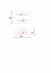 Накладной светильник Lucide Ovalis 12219/02/30