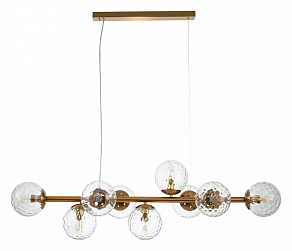 Подвесная люстра Indigo Cocoon 11008/9P Brass