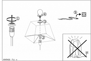 Настольная лампа декоративная Eglo ПРОМО Ribadeo 49832