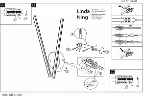 Бра Eglo ПРОМО Parri 96321