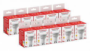 Лампа светодиодная Thomson  GU10 8Вт 4000K TH-B2054
