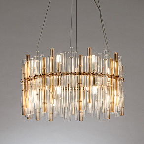 Подвесной светильник Arte Lamp Crystalla A4111LM-16GO