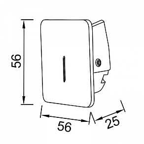 Встраиваемый светильник Mantra SOTAVENTO 9291