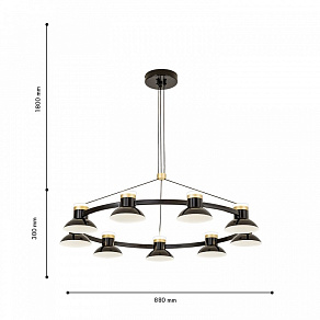 Подвесная люстра Favourite Tatti 4516-9P