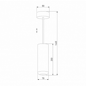 Подвесной светильник Elektrostandard Onde a064204