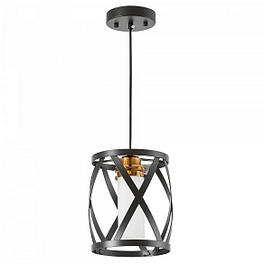 Подвесной светильник LUMINA DECO ASTILA LDP 1242-1 BK+MD