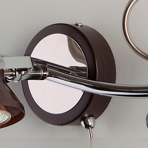 Бра Eurosvet Magnum 20062/3 хром/венге