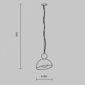Подвесной светильник Freya Bowl FR5439PL-01W