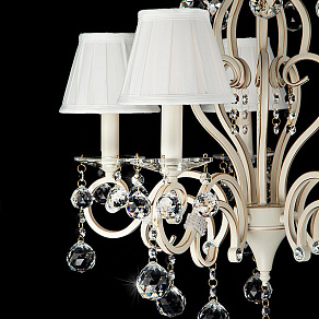 Подвесная люстра Eurosvet Ivin 12075/5 белый Strotskis