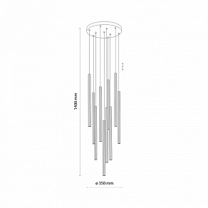 Потолочная люстра TK Lighting  11487