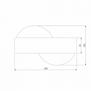 Накладной светильник Eurosvet Bona 40143/1 LED белый 11W