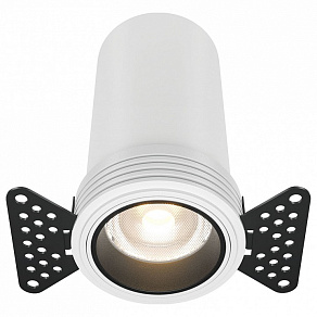 Встраиваемый светильник Maytoni Technical FOCUS LED DL125-L12-3K-TRS-W