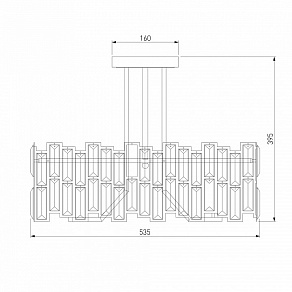 Светильник на штанге Bogate's Zolletta 339/5 Strotskis Smart