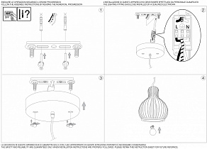 Подвесной светильник Ideal Lux Citrus-3 CITRUS-3 SP1