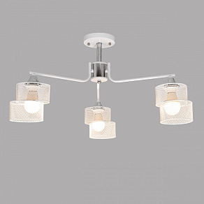 Люстра на штанге Imex MD.4252 MD.4252-3-S-WH+CH