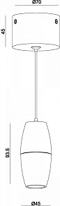 Подвесной светильник Deko-Light Cuarto 299362