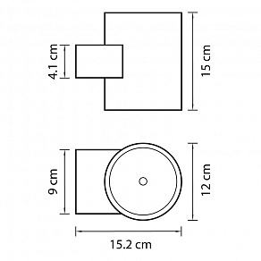 Накладной светильник Lightstar Paro LED 371572