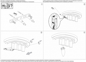 Накладной светильник Ideal Lux Carlton CARLTON AP3