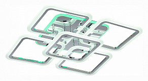 Потолочная люстра EVOLED Qutro SLE200412-05RGB