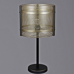 Настольная лампа декоративная ILLUMICO  IL1003-1T-05 BK GD