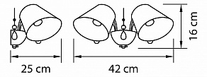 Бра Lightstar Esedra 682626