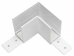 Соединитель угловой L-образный для треков накладных Lightstar Teta 505126-ALU