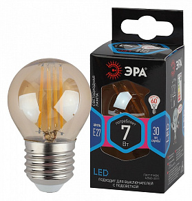 Лампа светодиодная Эра F-LED E27 7Вт 4000K Б0047019