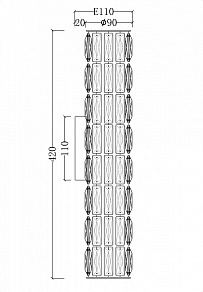 Бра Maytoni Talento DIA008WL-02CH
