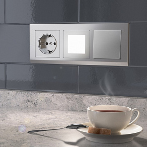 Встраиваемый светильник Werkel серебряный W1154306 (серебряный)