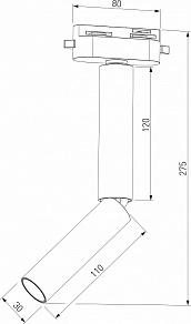 Светильник на штанге Elektrostandard Pika a065275