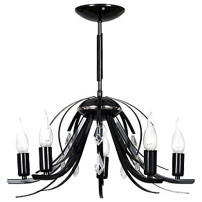 Люстра на штанге Emibig Lumia Black 318/5